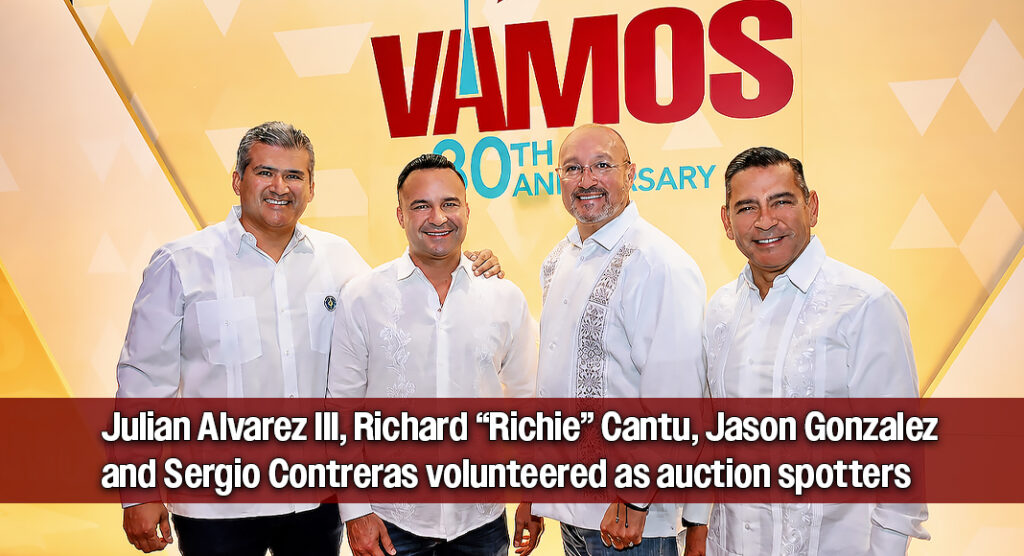 Write a new simple attractive title based on the title from Four Community Leaders Step Up for VAMOS at 30th Anniversary Celebration and dont use quote marks Write a new simple attractive title based on the title